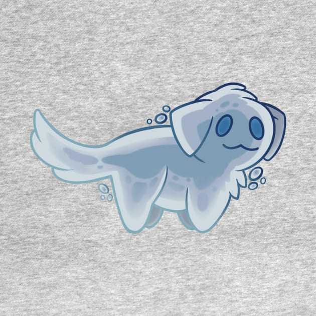 Ghost dog by JadedWolvesArt